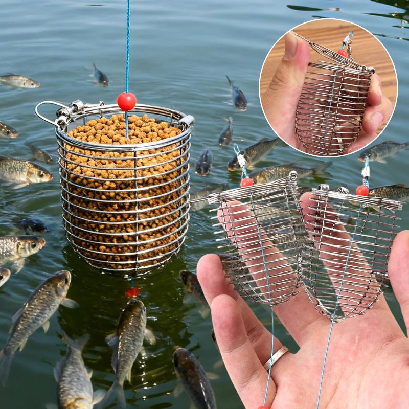 4.5cm Tel Balıkçılık Yem Kafes - Fluorocarbon Line incelemesi ve fiyatı