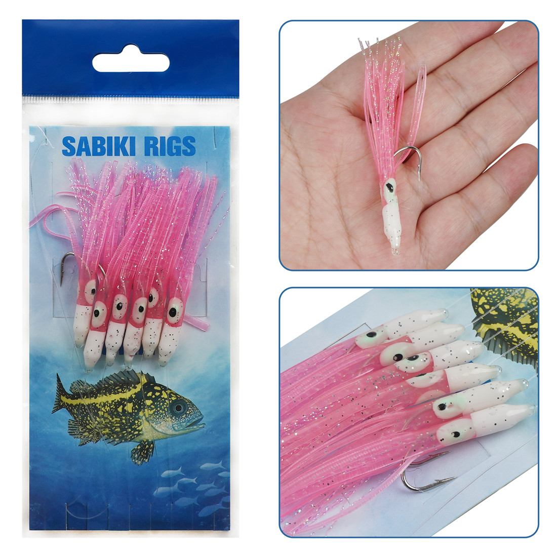6'lı Paket İpli Olta İğneleri  - Fishing Equipment Shop incelemesi ve fiyatı