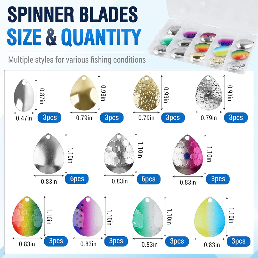 39 adet Balıkçılık Spinner Bıç - Fishing Equipment Shop incelemesi ve fiyatı