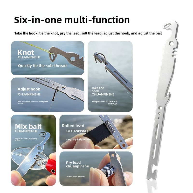 QAJTAO 4 parçalı 6'sı 1 arada  - Fishing Equipment Warehouse incelemesi ve fiyatı